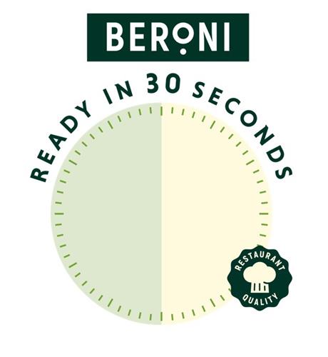 BERONI READY IN 30 SECONDS RESTAURANT QUALITY trademark