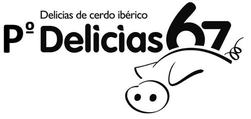 DELICIAS DE CERDO IBERICO P DELICIAS 67 trademark