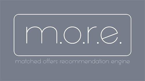 m.o.r.e. matched offers recommendation engine trademark