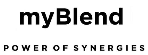 my Blend POWER OF SYNERGIES trademark