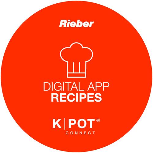 Rieber DIGITAL APP RECIPES K POT® CONNECT trademark