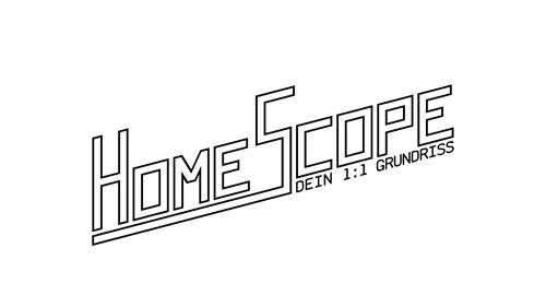 HOMESCOPE DEIN 1:1 GRUNDRISS trademark