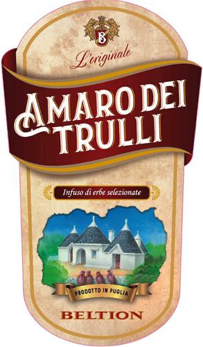 AMARO DEI TRULLI L'ORIGINALE INFUSO DI ERBE SELEZIONATE PRODOTTO IN PUGLIA BELTION trademark