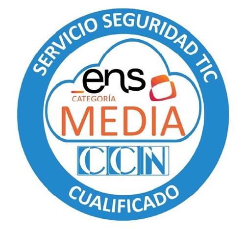 SERVICIO SEGURIDAD TIC ENS CATEGORIA MEDIA CCN CUALIFICADO trademark