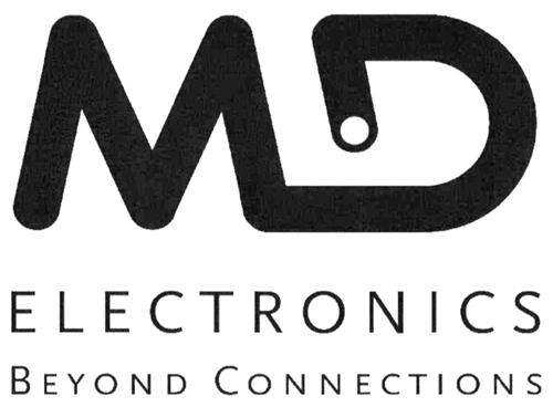 MD ELECTRONICS BEYOND CONNECTIONS trademark