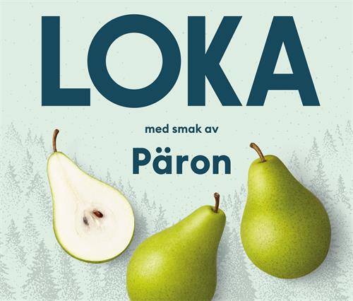 LOKA med smak av Päron trademark