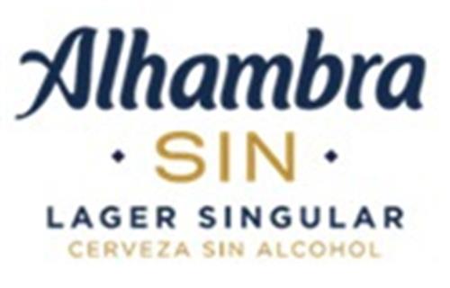 Alhambra SIN Lager Singular Cerveza Sin Alcohol trademark