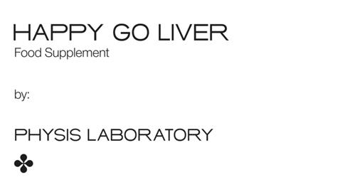 HAPPY GO LIVER Food Supplement by: PHYSIS LABORATORY trademark