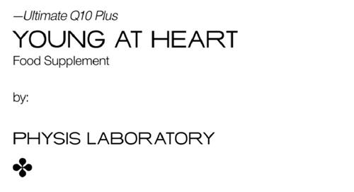 - Ultimate Q10 Plus YOUNG AT HEART Food Supplement by: PHYSIS LABORATORY trademark