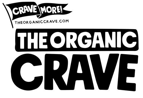 THE ORGANIC CRAVE CRAVE MORE! THEORGANICCRAVE.COM trademark