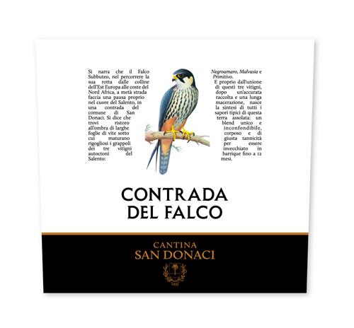 CONTRADA DEL FALCO CANTINA SAN DONACI trademark