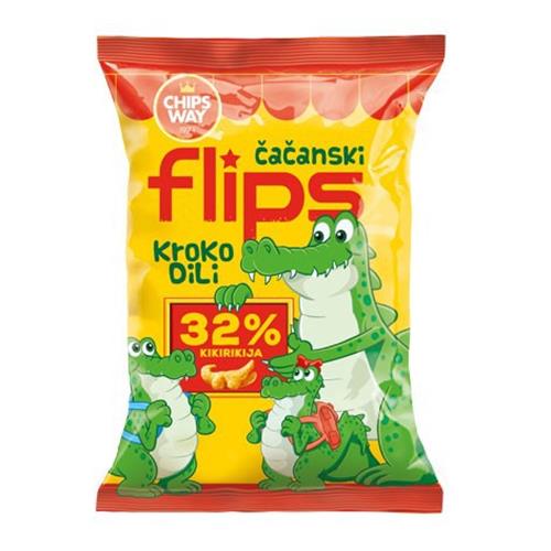 CHIPS WAY 1971 ČAČANSKI FLIPS KROKODILI trademark