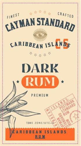 CAYMAN STANDARD CARIBBEAN ISLANDS DARK RUM trademark