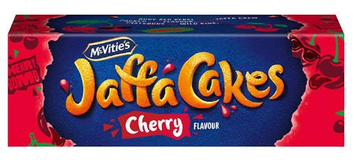 McVitie's Jaffa Cakes Cherry Flavour trademark