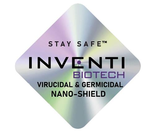 STAY SAFE INVENTI BIOTECH VIRUCIDAL & GERMICIDAL NANO-SHIELD trademark