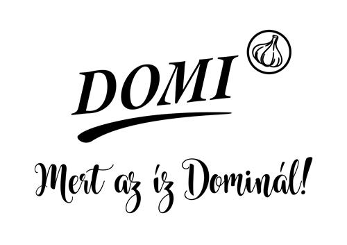 Domi Mert az íz Dominál! trademark