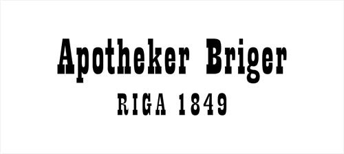 Apotheker Briger Riga 1849 trademark