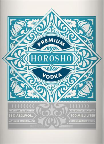 Horosho Premium Vodka trademark