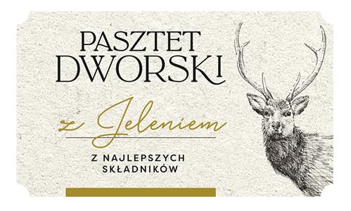 PASZTET DWORSKI z Jeleniem z najlepszych składników trademark