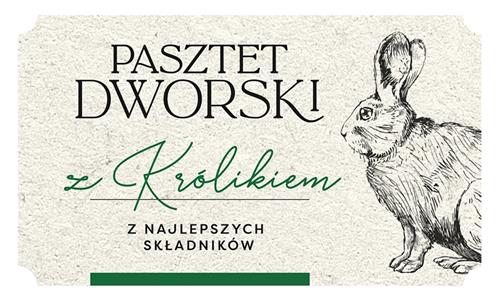 PASZTET DWORSKI z Królikiem z najlepszych składników trademark