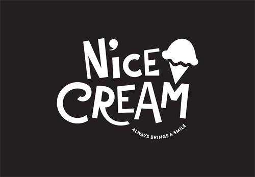 N'ICE CREAM ALWAYS BRINGS A SMILE trademark