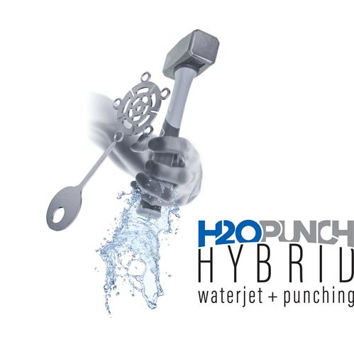 H2OPUNCH HYBRID waterjet + punching trademark