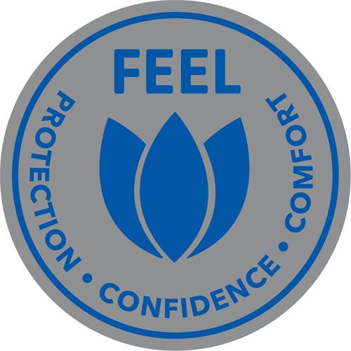 FEEL PROTECTION CONFIDENCE COMFORT trademark