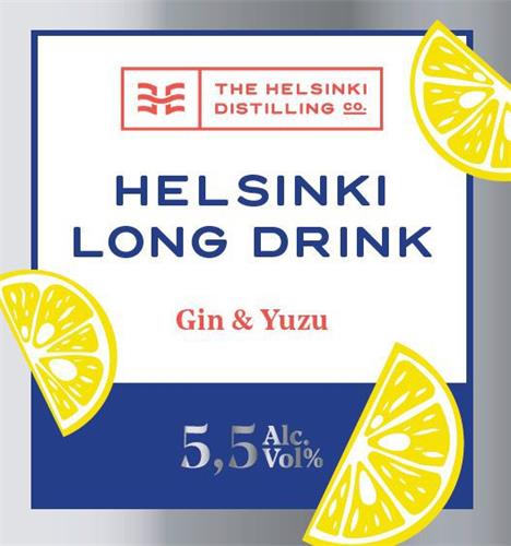 THE HELSINKI DISTILLING CO HELSINKI LONG DRINK Gin & Yuzu 5,5% trademark