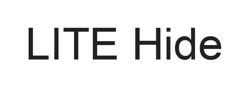 LITE Hide trademark