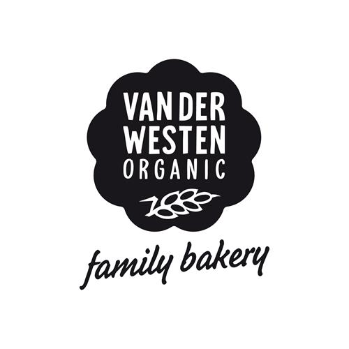 VAN DER WESTEN ORGANIC family bakery trademark