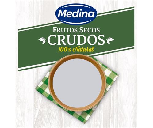 MEDINA FRUTOS SECOS CRUDOS 100% NATURAL trademark