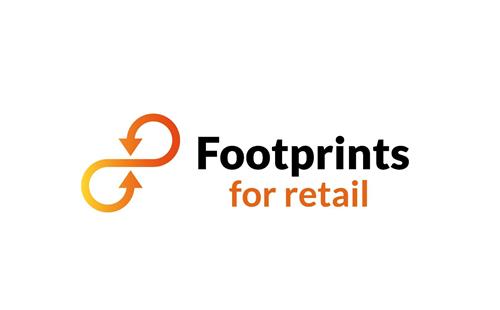 Footprints for retail trademark