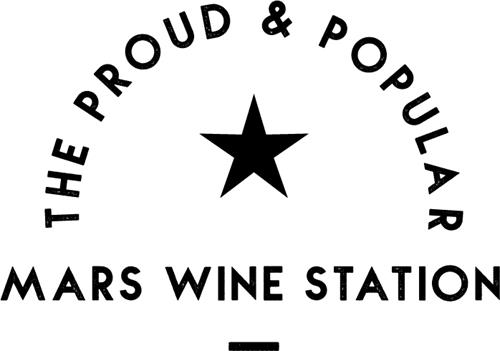 THE PROUD & POPULAR MARS WINE STATION trademark