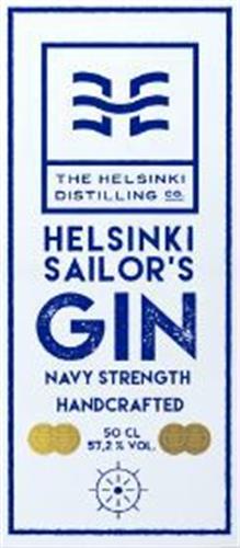 HELSINKI SAILOR'S GIN trademark