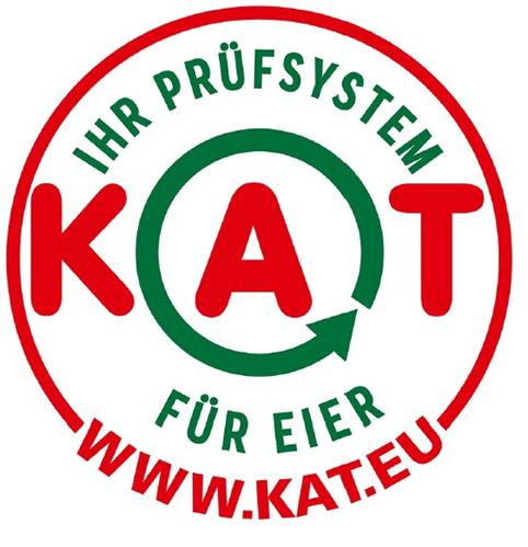 KAT IHR PRÜFSYSTEM FÜR EIER WWW.KAT.EU trademark