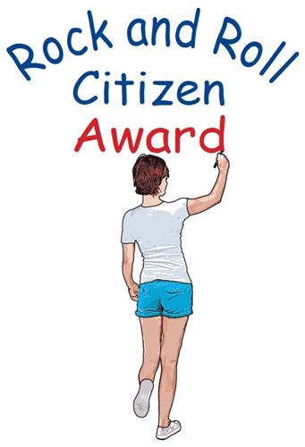 ROCK AND ROLL CITIZEN AWARD trademark