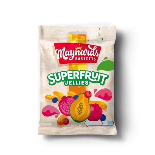 MAYNARDS BASSETTS SUPER FRUIT JELLIES trademark