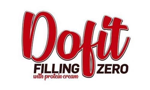 Dofit FILLING ZERO with protein cream trademark