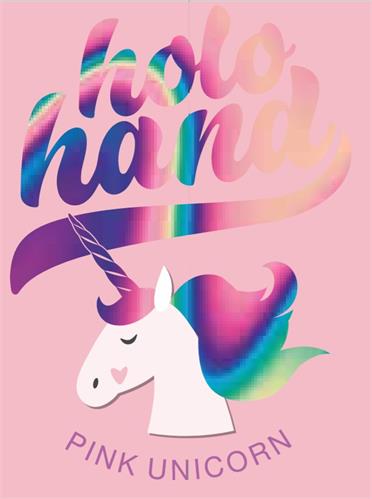 holo hand PINK UNICORN trademark