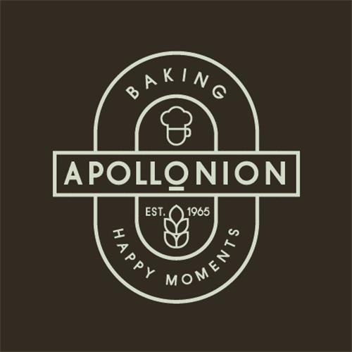 APOLLONION BAKING EST. 1965 HAPPY MOMENTS trademark