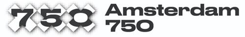 750 Amsterdam 750 trademark