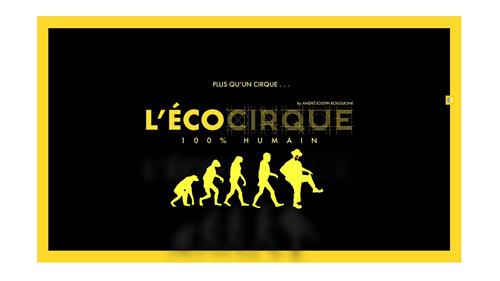 ÉCOCIRQUE - 1 0 0 % HU M A N trademark