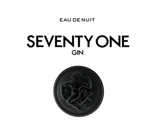 EAU DE NUIT SEVENTY ONE GIN trademark