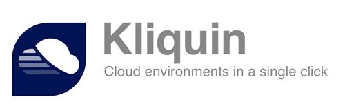 Kliquin Cloud environments in a single click trademark