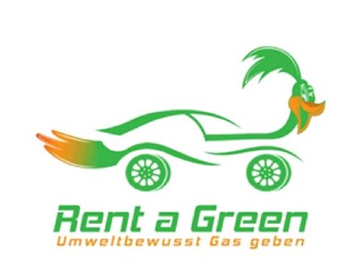 Rent a Green Umweltbewusst Gas geben trademark