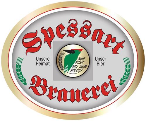 Spessart Brauerei Unsere Heimat Unser Bier NUR ECHT MIT DEM SPECHT trademark