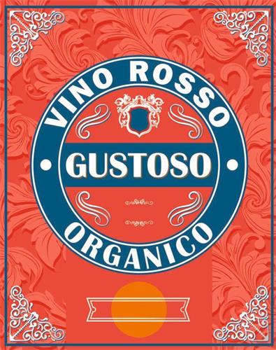 VINO ROSSO GUSTOSO ORGANICO trademark