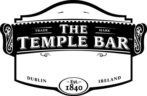 TRADE MARK THE TEMPLE BAR DUBLIN IRELAND EST. 1840 trademark