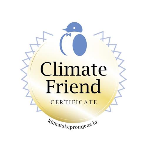 klimatskepromjene.hr Climate Friend CERTIFICATE trademark