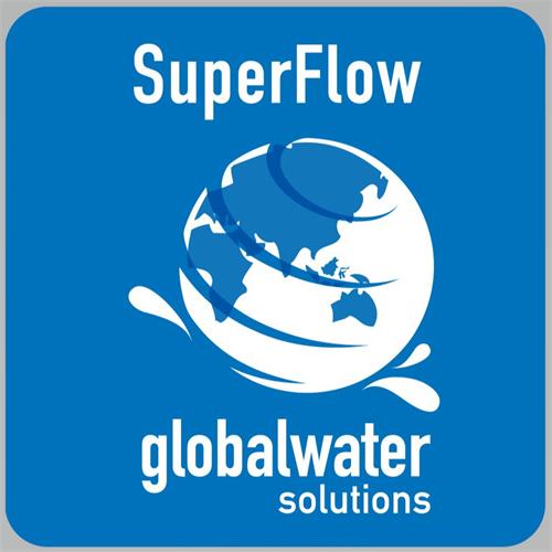 SuperFlow globalwater solutions trademark